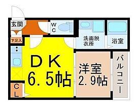 ハーモニーテラス野田IV  ｜ 愛知県名古屋市中川区野田１丁目（賃貸アパート1DK・3階・25.52㎡） その2