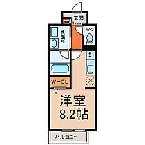 ラグランディール  ｜ 愛知県名古屋市中川区百船町（賃貸マンション1K・1階・24.75㎡） その2