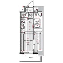 SOLメイクス浄心天神山  ｜ 愛知県名古屋市西区花の木３丁目（賃貸マンション1LDK・4階・30.78㎡） その2