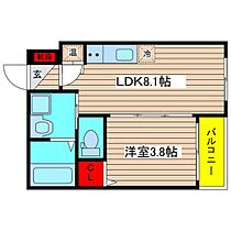 クオーレ  ｜ 愛知県名古屋市熱田区五番町（賃貸アパート1LDK・2階・28.15㎡） その2