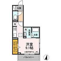 D-room黄金  ｜ 愛知県名古屋市中村区黄金通１丁目（賃貸アパート1R・2階・27.84㎡） その2