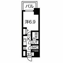 愛知県名古屋市西区新道２丁目（賃貸マンション1K・3階・25.62㎡） その2