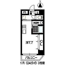 パレット駅西  ｜ 愛知県名古屋市中村区中島町３丁目（賃貸マンション1K・6階・24.50㎡） その2