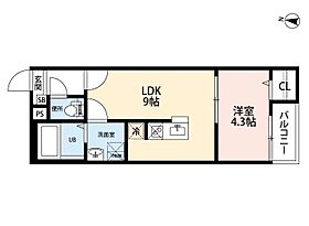 ルピナス  ｜ 愛知県名古屋市中村区京田町１丁目（賃貸アパート1LDK・3階・32.05㎡） その2