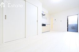 ル・シェール南名古屋 202 2階1LDKのリビング/ダイニング