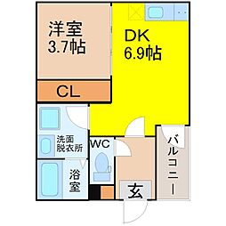 ハーモニーテラス六番 3階