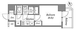 アドバンス名古屋シュテルン 1Kの間取図画像