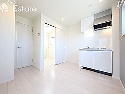 CREST浄心 1階1DKのリビング/ダイニング