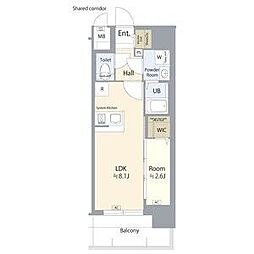 エスリード名古屋STATION NORTH 4階