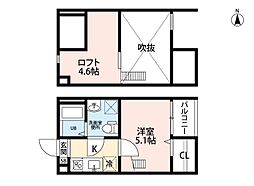 マロンディーグル 2階/-