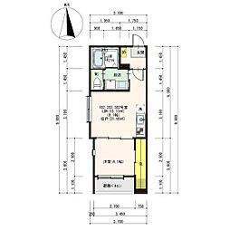 ハーモニーテラス津金IV 2階/-