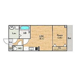 （仮称）ジーメゾン名港ベイリス 2階