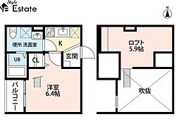 Vella 1SKの間取図画像