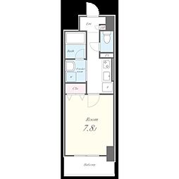AURUM 1Kの間取図画像
