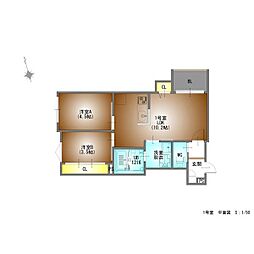 REGALEST PRIME 2LDKの間取図画像