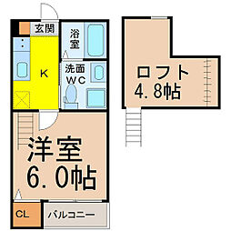 ハピネス笈瀬 2階