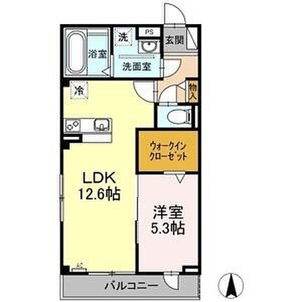 愛知県名古屋市中区平和２丁目(賃貸マンション1LDK・5階・47.27㎡)の写真 その2