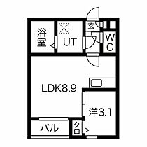 愛知県名古屋市南区豊田５丁目（賃貸アパート1LDK・2階・30.37㎡） その2