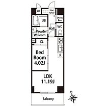 愛知県名古屋市東区東桜２丁目（賃貸マンション1LDK・11階・40.17㎡） その2