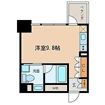 愛知県名古屋市北区柳原４丁目（賃貸マンション1R・7階・26.45㎡） その2