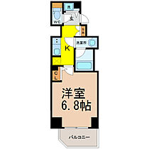 愛知県名古屋市中区栄４丁目（賃貸マンション1K・9階・24.92㎡） その2