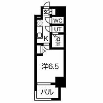 愛知県名古屋市昭和区福江１丁目（賃貸マンション1K・8階・23.35㎡） その2