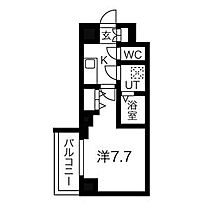 愛知県名古屋市中区新栄１丁目（賃貸マンション1K・7階・24.18㎡） その2