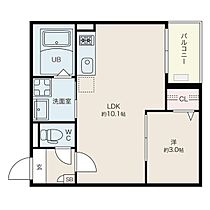 愛知県名古屋市西区枇杷島３丁目（賃貸アパート1LDK・3階・31.27㎡） その2