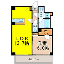 愛知県名古屋市中区松原１丁目1-10（賃貸マンション1LDK・3階・45.48㎡） その2