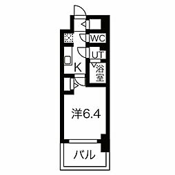 間取図画像 1K