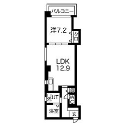 サン・マルノウチビル 10階1LDKの間取り