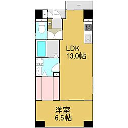 パークレジデンス丸の内駅前 1LDKの間取図画像