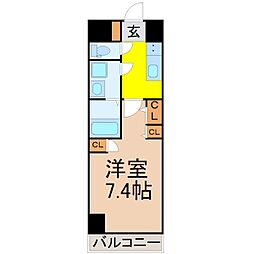 間取図画像 1K
