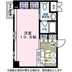 間取図画像 ワンルーム