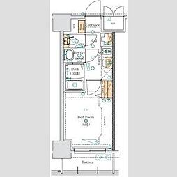 MAXIV大須観音 1Kの間取図画像