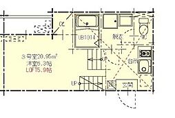 ハーモニーテラス黄金 2階