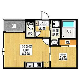 REGALESTナゴヤドーム南 1階/102