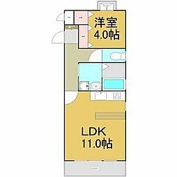 シャリオグランデ 1階/1B