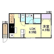 ソレイユ・ルヴァン 201 ｜ 岡山県浅口市鴨方町六条院中2893（賃貸アパート1LDK・2階・30.31㎡） その2