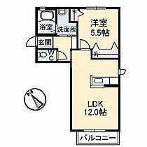 サン・フィークス　Ａ棟 201 ｜ 岡山県倉敷市白楽町395-1（賃貸アパート1LDK・2階・42.17㎡） その2