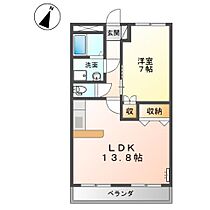 岡山県倉敷市真備町有井（賃貸アパート1LDK・2階・48.06㎡） その2