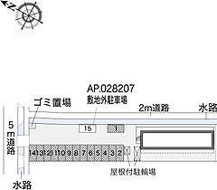 レオパレスアモーレ 201 ｜ 岡山県倉敷市上東1089-6（賃貸アパート1K・2階・26.49㎡） その3