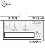 岡山県倉敷市中庄3550-7（賃貸アパート1K・2階・23.18㎡） その3