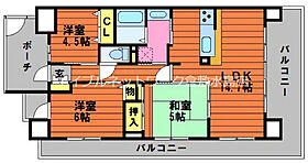 アルファステイツ中庄駅前III 1005 ｜ 岡山県倉敷市鳥羽41-3（賃貸マンション3LDK・10階・67.43㎡） その2