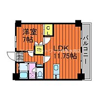 メゾンコンフォート 405 ｜ 岡山県倉敷市松島249-6（賃貸マンション1LDK・4階・54.19㎡） その2