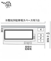 レオパレスアモーレ　パートII 203 ｜ 岡山県倉敷市上東1089-1（賃貸アパート1K・2階・22.35㎡） その3