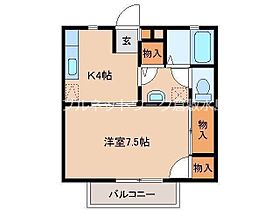 リビエール倉敷　C棟 108 ｜ 岡山県倉敷市有城502-2（賃貸アパート1K・1階・29.81㎡） その2