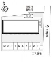 レオパレスウォーターリリィ北方 105 ｜ 岡山県岡山市北区北方3丁目6-38（賃貸アパート1K・1階・22.35㎡） その7