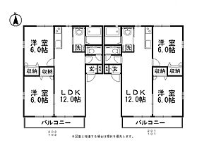 ハートフルユーナI 201 ｜ 岡山県倉敷市帯高180-5（賃貸アパート2LDK・2階・55.12㎡） その2