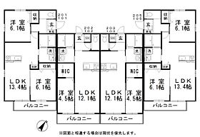 サンフェリーチェ 102 ｜ 岡山県倉敷市林253-1（賃貸アパート1LDK・1階・40.86㎡） その2